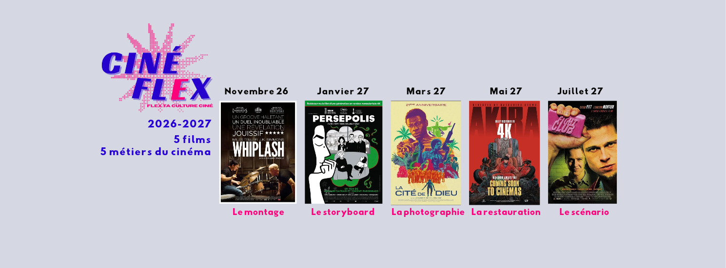 Ciné-flex 2026-2027