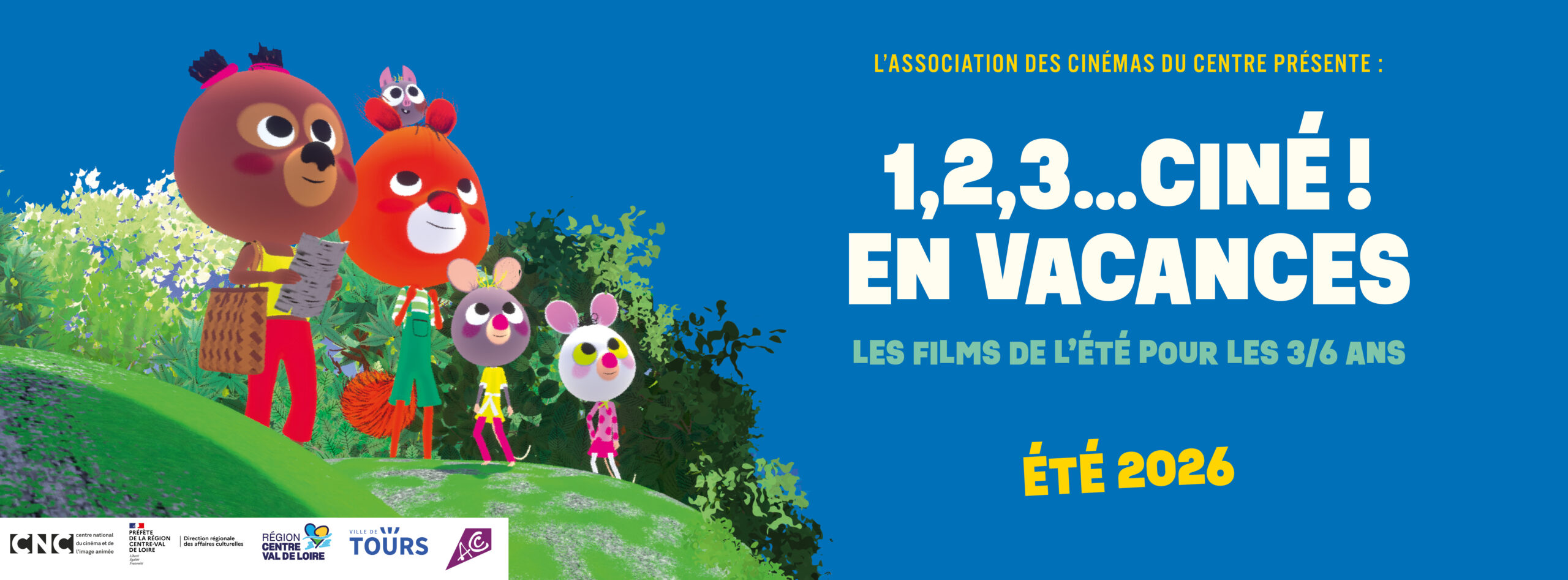 1, 2, 3… Ciné ! en vacances – été 2026