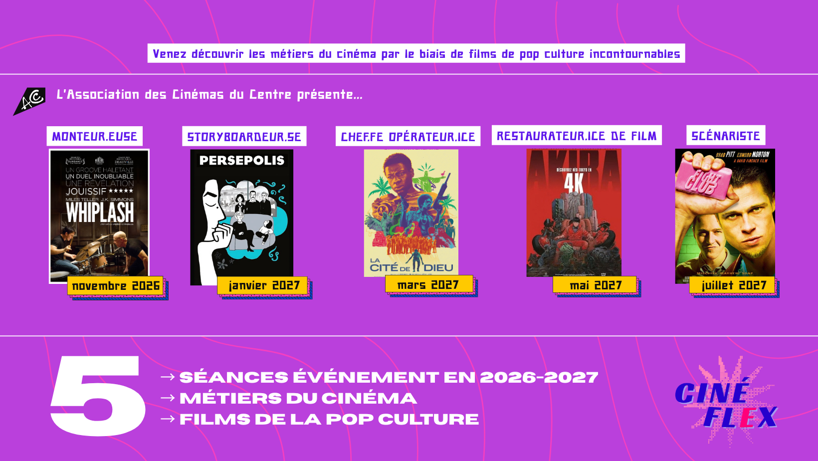 Ciné-flex 2026-2027